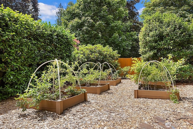 17905 3rd Ave NW, Shoreline, WA 98177 - view of patio / terrace featuring a vegetable garden