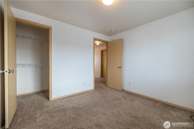 2020 Perch Ave, Moses Lake, WA 98837 - unfurnished bedroom with carpet floors and a closet