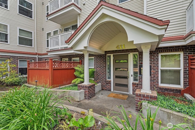 411 N 90th St Unit 406, Seattle, WA 98103 - view of exterior entry with brick siding