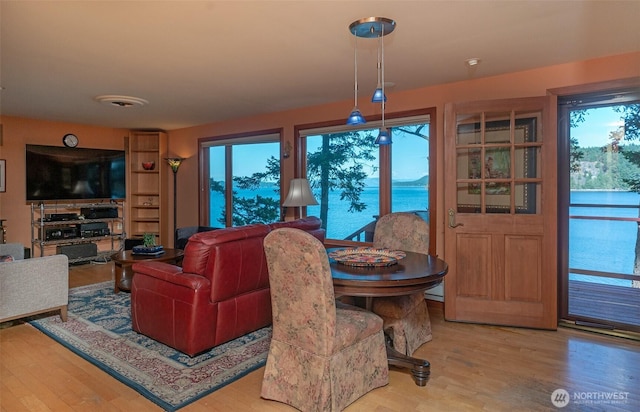 755 Ferry Rd, Lopez Island, WA 98261 - dining space featuring light wood-style floors and plenty of natural light