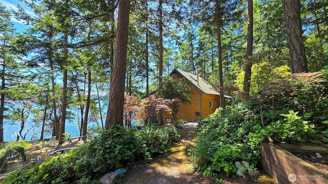 755 Ferry Rd, Lopez Island, WA 98261 - view of side of home