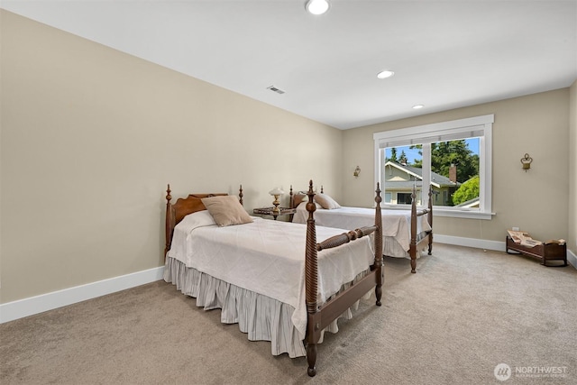 1605 Donovan Ave, Bellingham, WA 98225 - bedroom featuring carpet floors and recessed lighting