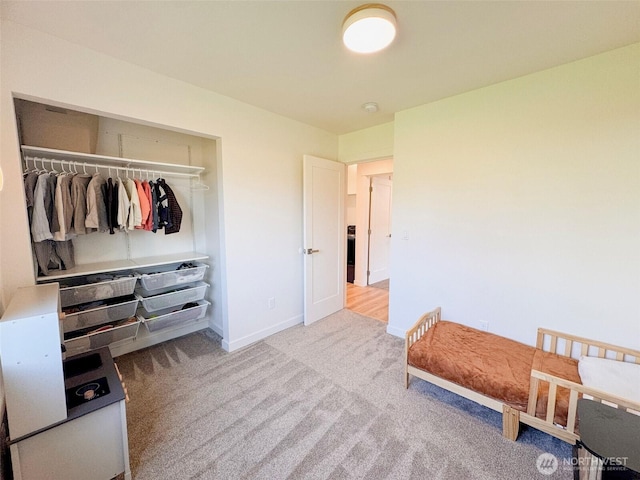 200 W Oak St, Yacolt, WA 98675 - bedroom featuring carpet floors and a closet