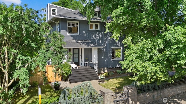2159 10th Ave W, Seattle, WA 98119 - view of front facade with a shingled roof