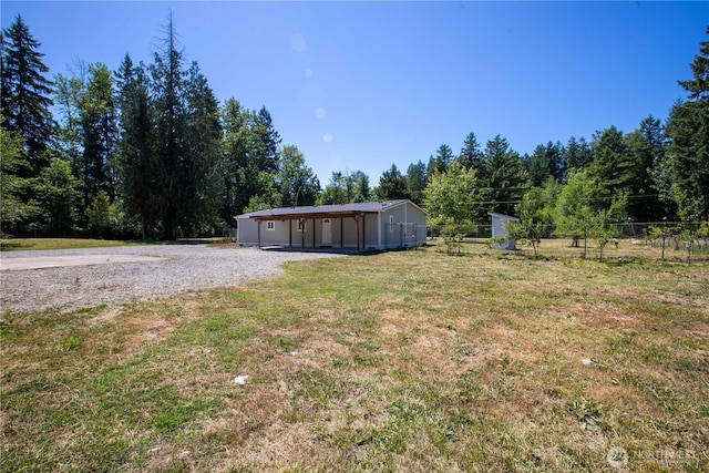 36715 Allen Rd S, Roy, WA 98580 - view of yard with a forest view