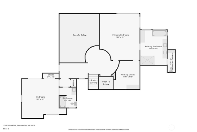 1706 205th Pl NE, Sammamish, WA 98074 - view of home floor plan