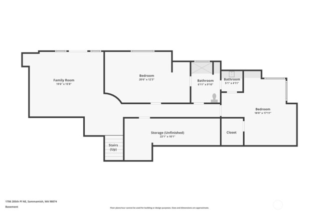 1706 205th Pl NE, Sammamish, WA 98074 - view of property floor plan