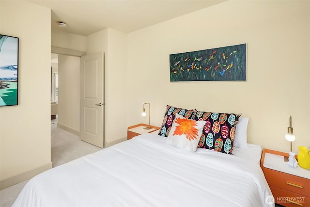 2035 Eastlake Ave E Unit 301, Seattle, WA 98102 - carpeted bedroom with baseboards