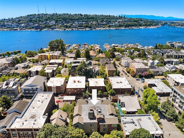 2035 Eastlake Ave E Unit 301, Seattle, WA 98102 - aerial perspective of suburban area featuring a nearby body of water