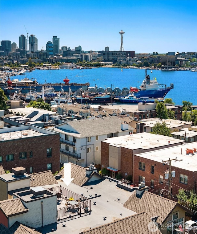 2035 Eastlake Ave E Unit 301, Seattle, WA 98102 - aerial view of a nearby body of water and city skyline