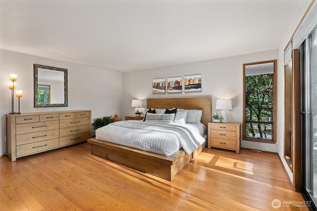 3216 142nd Pl NE, Bellevue, WA 98007 - bedroom featuring light wood-style floors