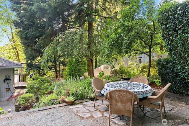 3216 142nd Pl NE, Bellevue, WA 98007 - view of patio / terrace with outdoor dining area