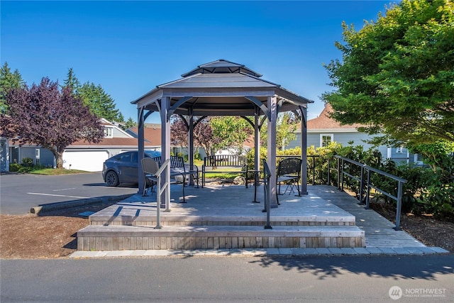 6020 N Highlands Pkwy Unit 52B, Tacoma, WA 98406 - view of community featuring a gazebo