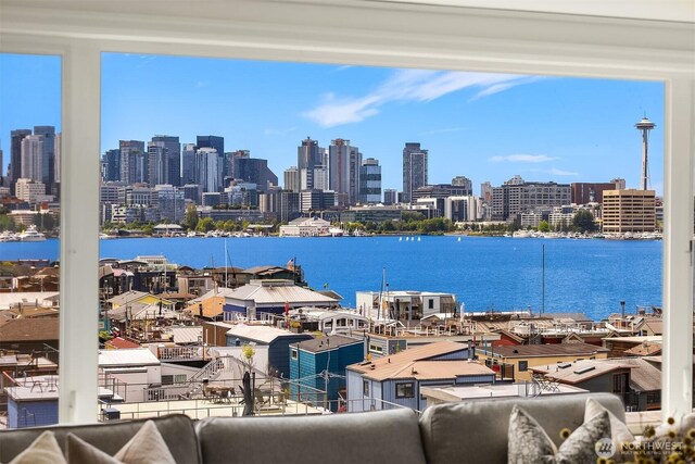 2301 Fairview Ave E Unit 404, Seattle, WA 98102 - water view with city skyline