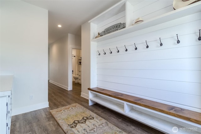 2617 Byrnes Rd, Touchet, WA 99360 - mudroom featuring wood finished floors and recessed lighting
