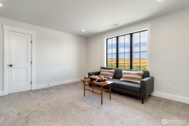 2617 Byrnes Rd, Touchet, WA 99360 - living area with light carpet and recessed lighting
