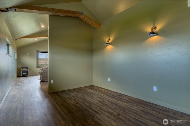 2617 Byrnes Rd, Touchet, WA 99360 - spare room with wood finished floors and baseboards