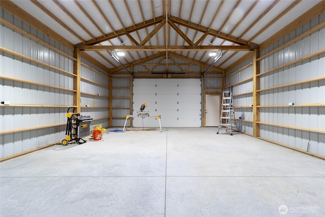 2617 Byrnes Rd, Touchet, WA 99360 - garage with metal wall