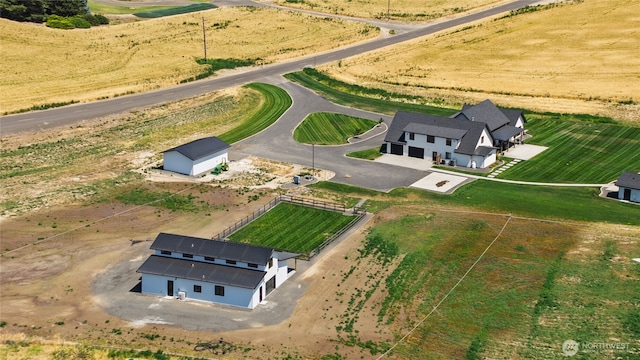2617 Byrnes Rd, Touchet, WA 99360 - aerial view of sparsely populated area
