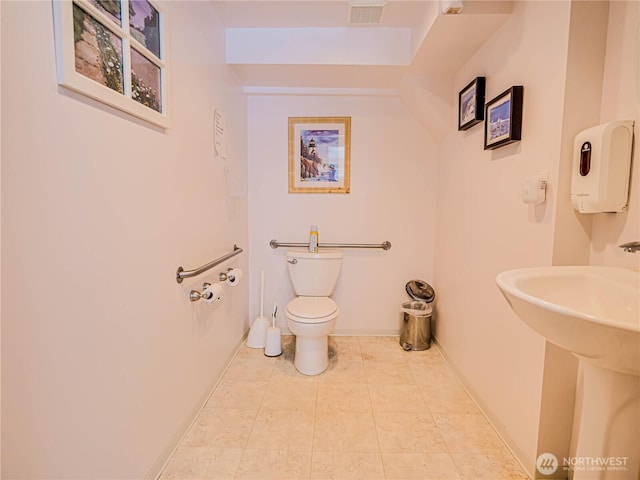 4803 84th St SW, Mukilteo, WA 98275 - half bath featuring toilet and baseboards