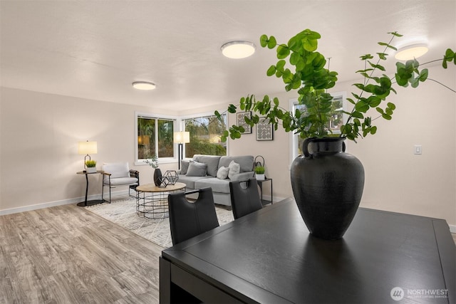 18006 116th Ave SE, Renton, WA 98058 - living room with wood finished floors and baseboards