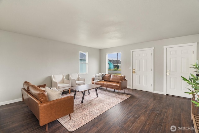 1608 W Market St, Aberdeen, WA 98520 - living room with hardwood / wood-style floors