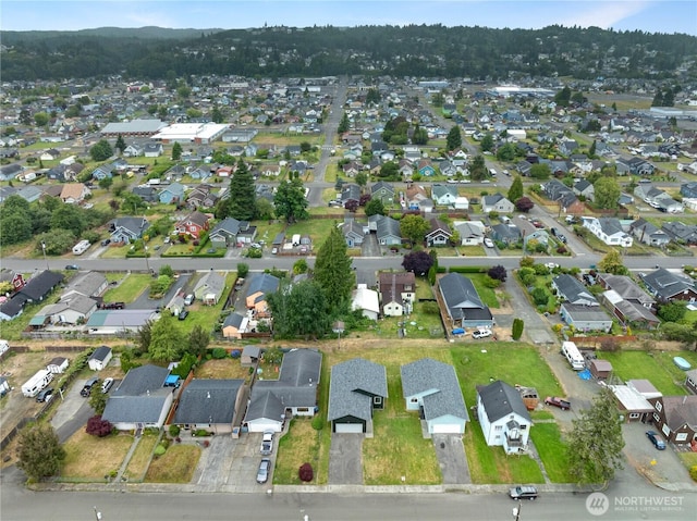 1608 W Market St, Aberdeen, WA 98520 - aerial view of property's location featuring nearby suburban area