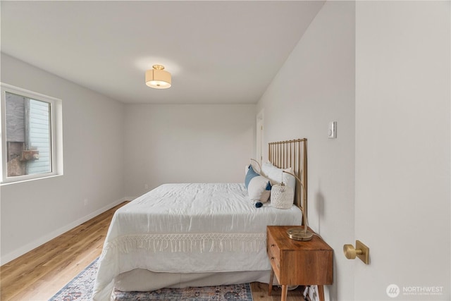 1604 W Market St, Aberdeen, WA 98520 - bedroom with wood finished floors and baseboards