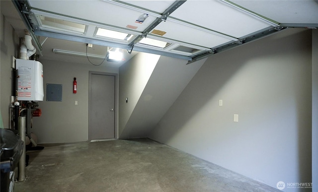 923 N 85th St Unit A, Seattle, WA 98103 - garage with electric panel and water heater