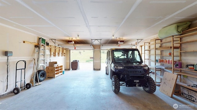 156 Poechmann Rd, Okanogan, WA 98840 - garage featuring a garage door opener