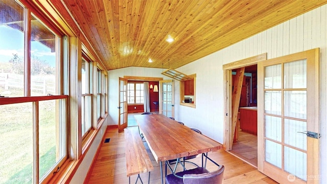 156 Poechmann Rd, Okanogan, WA 98840 - sunroom / solarium with vaulted ceiling and french doors