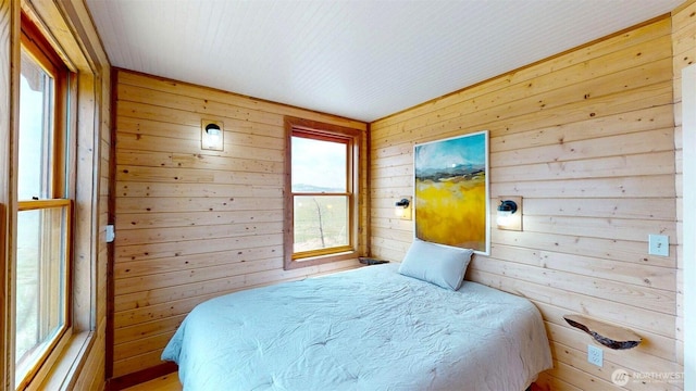 156 Poechmann Rd, Okanogan, WA 98840 - bedroom featuring wooden walls