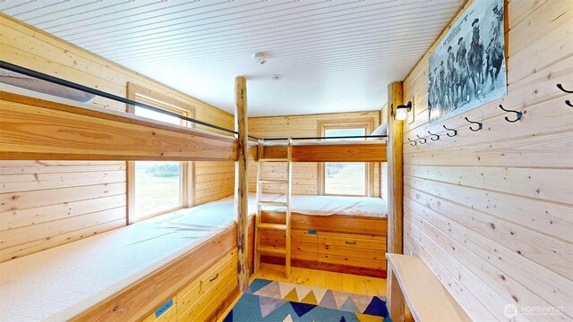 156 Poechmann Rd, Okanogan, WA 98840 - bedroom with wood walls
