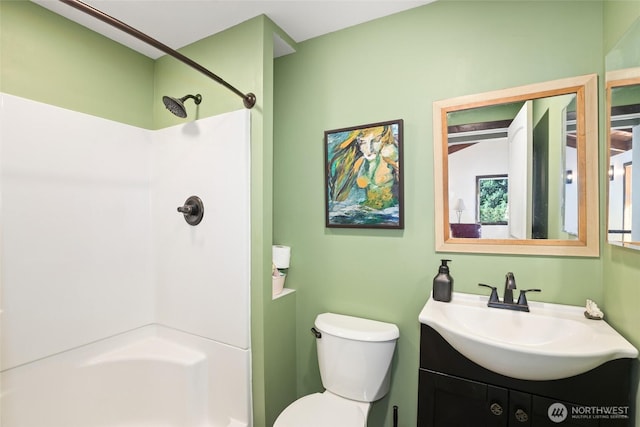 10806 W Morris Blvd, Steilacoom, WA 98388 - bathroom with vanity and a shower