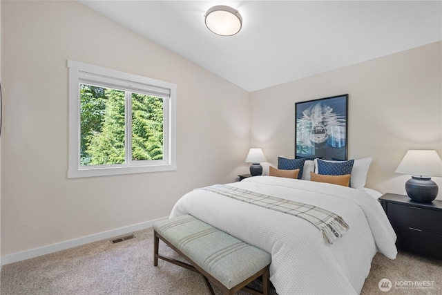 12712 NE 157th St, Woodinville, WA 98072 - bedroom with carpet and vaulted ceiling