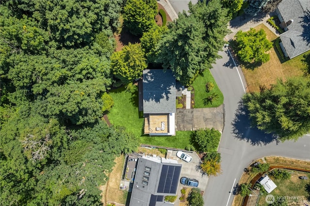 12712 NE 157th St, Woodinville, WA 98072 - drone / aerial view