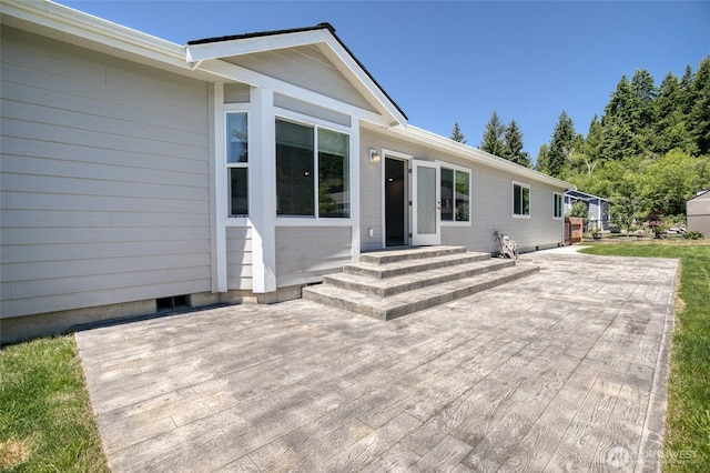 232 Jett Ct, Montesano, WA 98563 - wooden terrace featuring entry steps