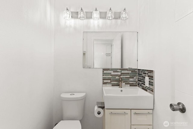 2819 SW 350th Pl, Federal Way, WA 98023 - half bathroom with vanity and tasteful backsplash
