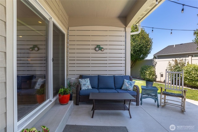2219 Treat St SE, East Wenatchee, WA 98802 - view of patio / terrace featuring outdoor lounge area