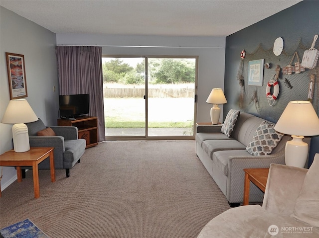 615 Ocean Shores Blvd NW Unit 115, Ocean Shores, WA 98569 - living area with carpet floors