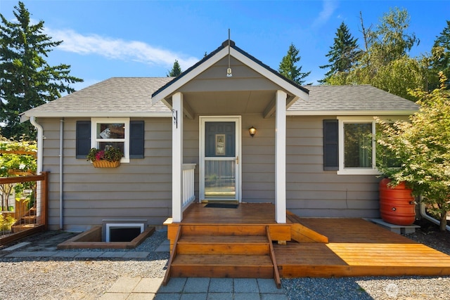 11432 11th Ave SW, Seattle, WA 98146 - bungalow-style house with a deck and a shingled roof