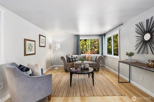 11432 11th Ave SW, Seattle, WA 98146 - living area featuring light wood-style floors