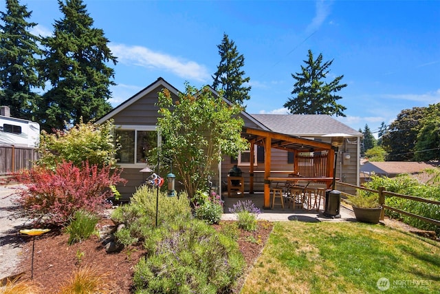 11432 11th Ave SW, Seattle, WA 98146 - rear view of property featuring a patio