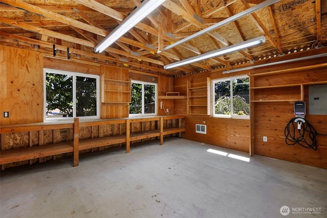 11432 11th Ave SW, Seattle, WA 98146 - miscellaneous room with electric panel and concrete floors