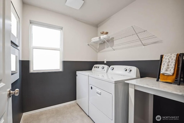 224 18th Dr Unit 96, Snohomish, WA 98290 - laundry area with washing machine and clothes dryer and healthy amount of natural light