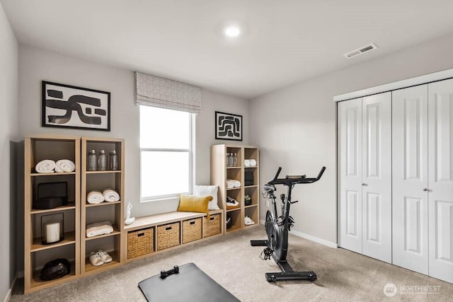 224 18th Dr Unit 96, Snohomish, WA 98290 - workout area with carpet flooring and baseboards