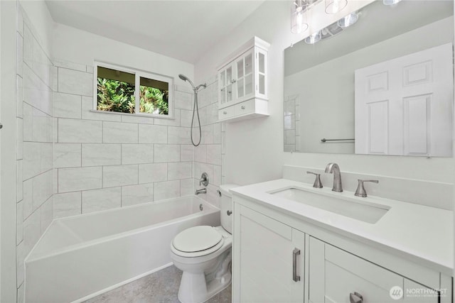 11613 63rd Street Ct E, Puyallup, WA 98372 - full bathroom with vanity and shower / bathtub combination