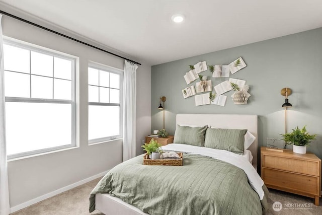 214 18th Dr Unit 100, Snohomish, WA 98290 - carpeted bedroom with baseboards and recessed lighting