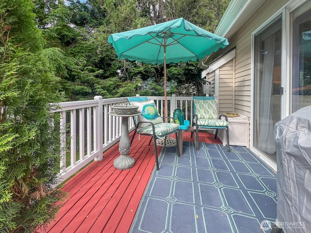 38774 SE Beta, Unit Snoqualmie, WA 98065 - deck featuring grilling area