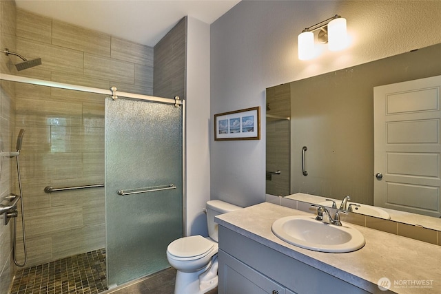 12235 SE 253rd St, Kent, WA 98030 - full bath featuring tiled shower and vanity